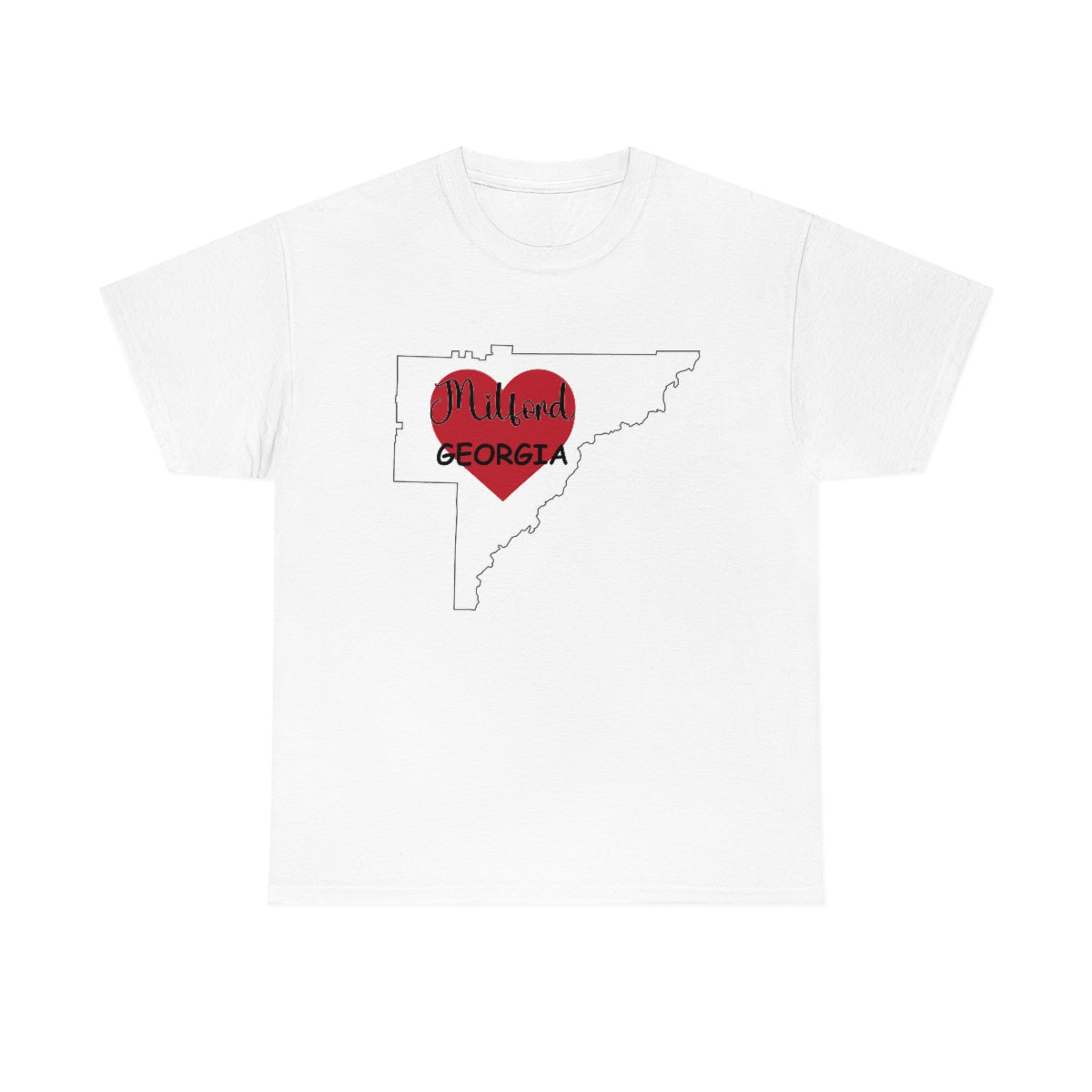 Milford Georgia Unisex Heavy Cotton Tee