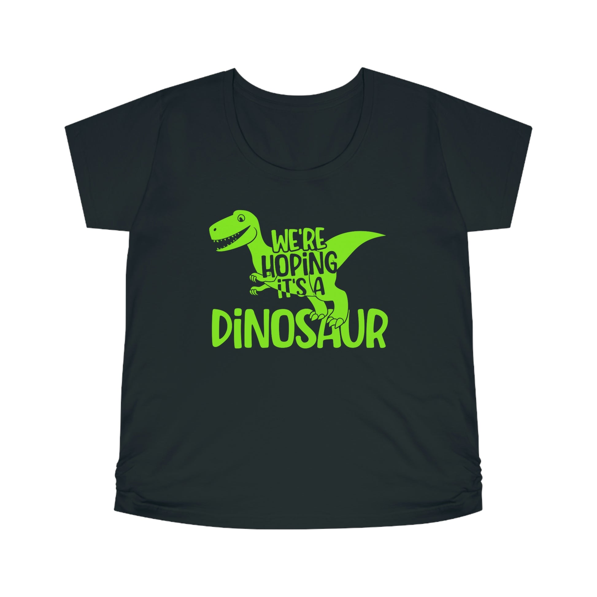 We're Hoping It's A Dinosaur Women's Maternity Tee