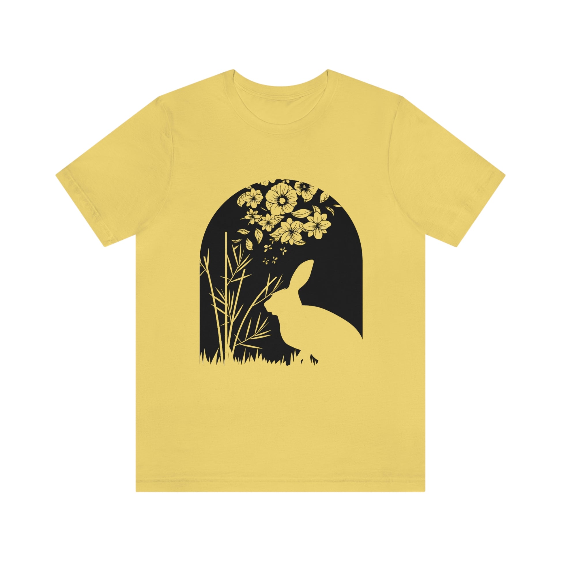 Bunny silhouette scene tshirt tee t-shirt