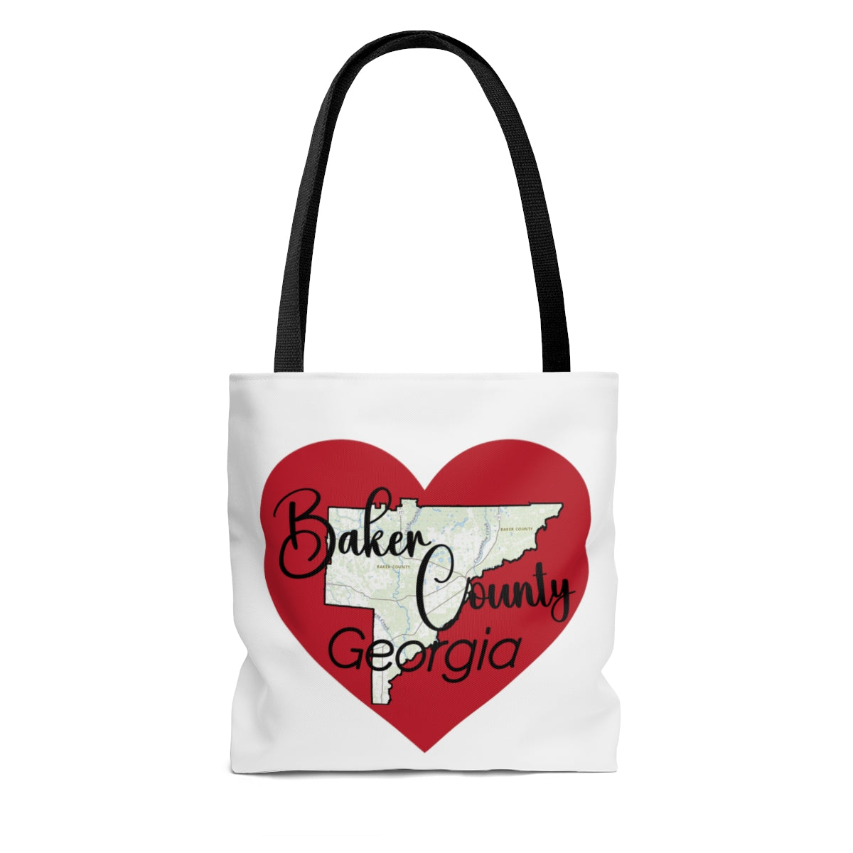 Baker County Georgia AOP Tote Bag