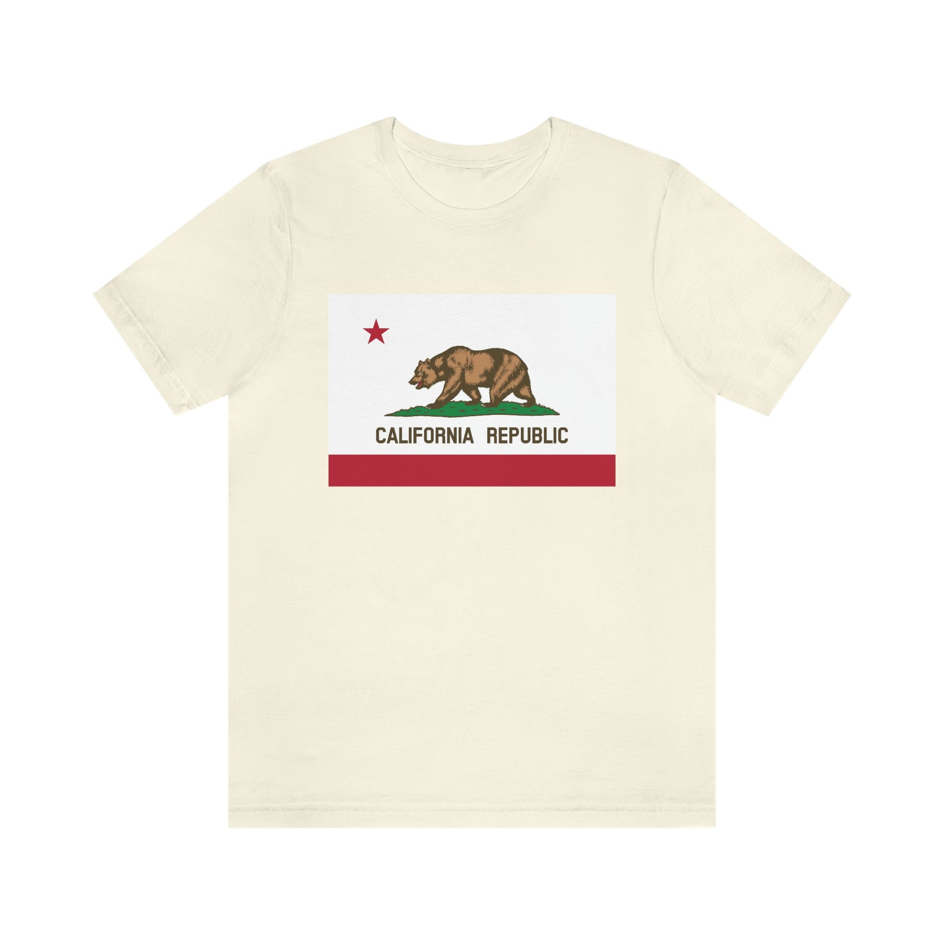 California Flag Unisex Jersey Short Sleeve Tee Tshirt T-shirt