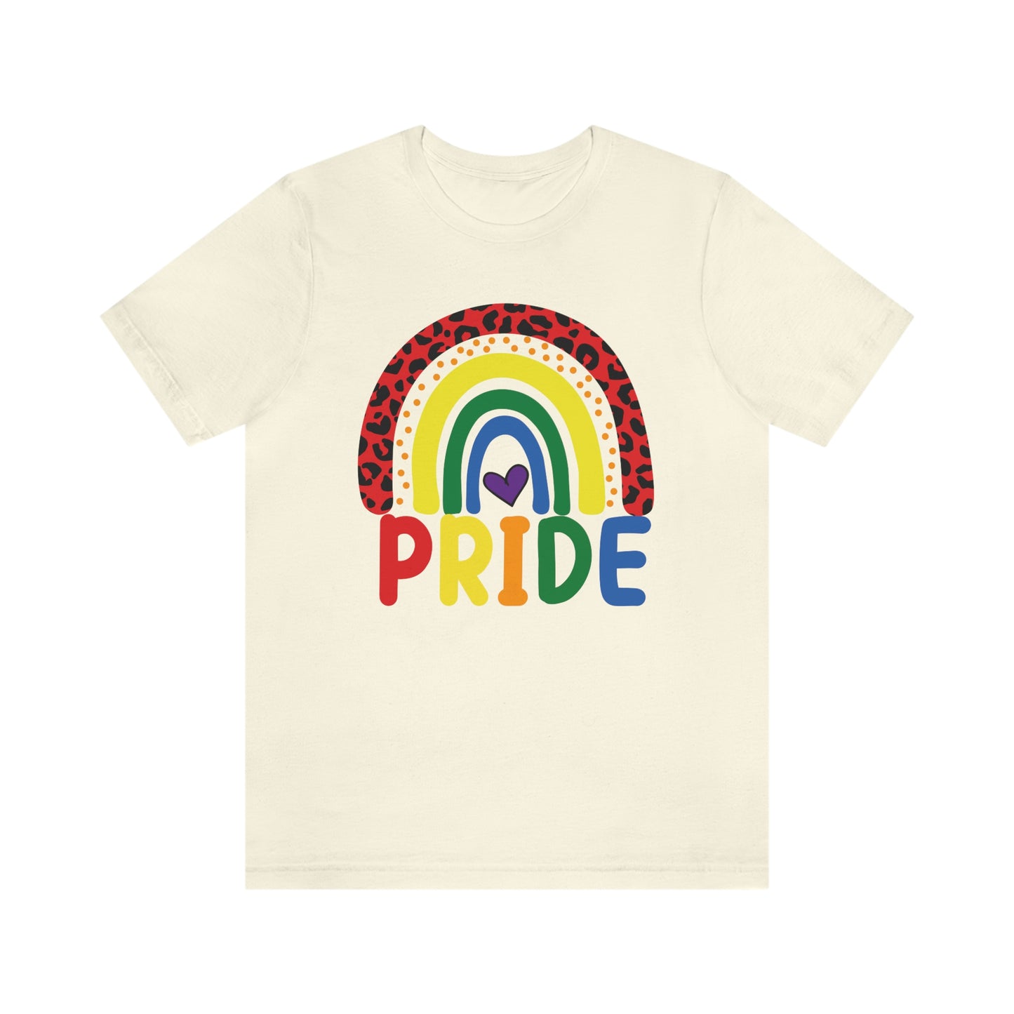 LGBTQIA Awareness Pride Print Unisex Jersey Short Sleeve Tee