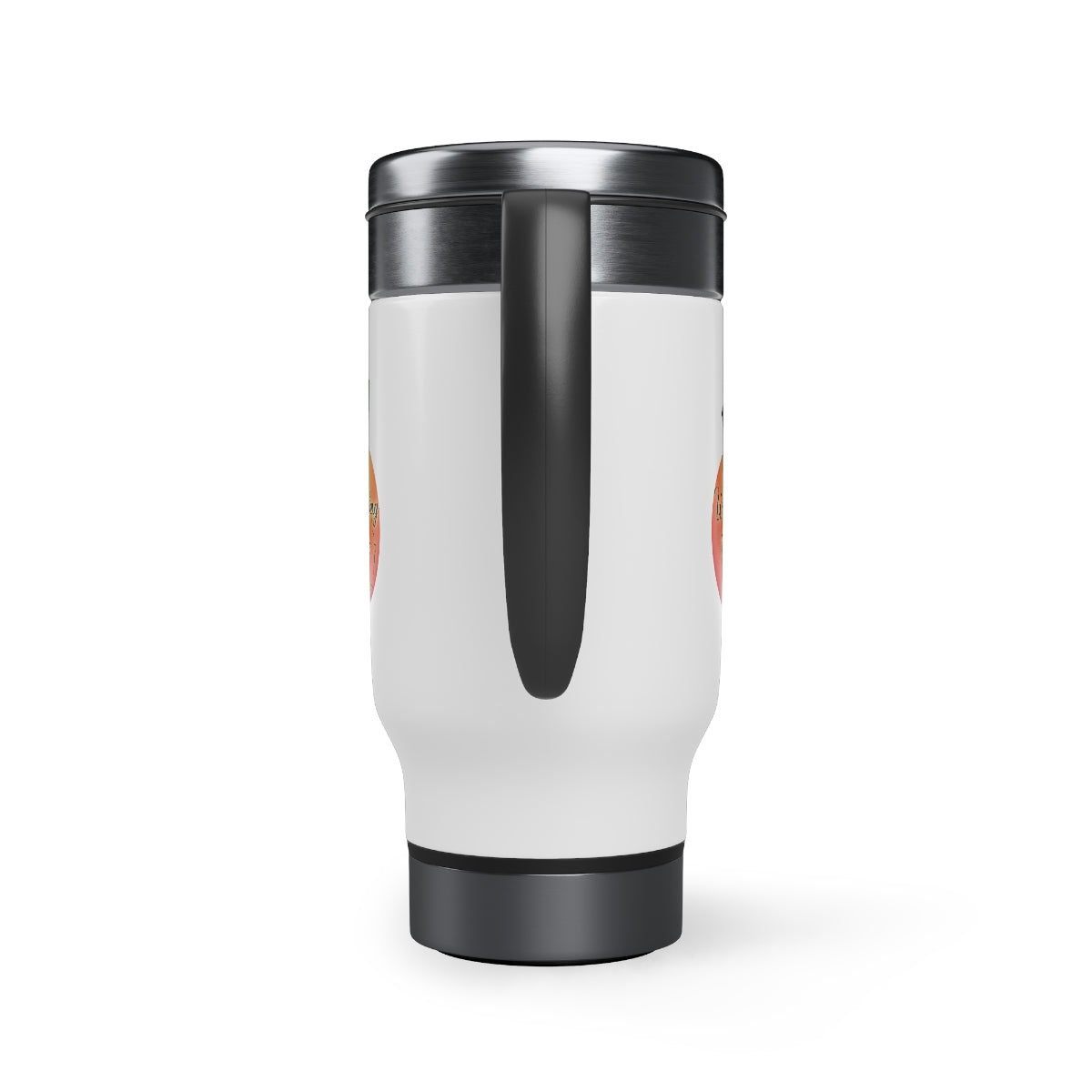 Williamsburg Georgia Stainless Steel Travel Mug with Handle, 14oz