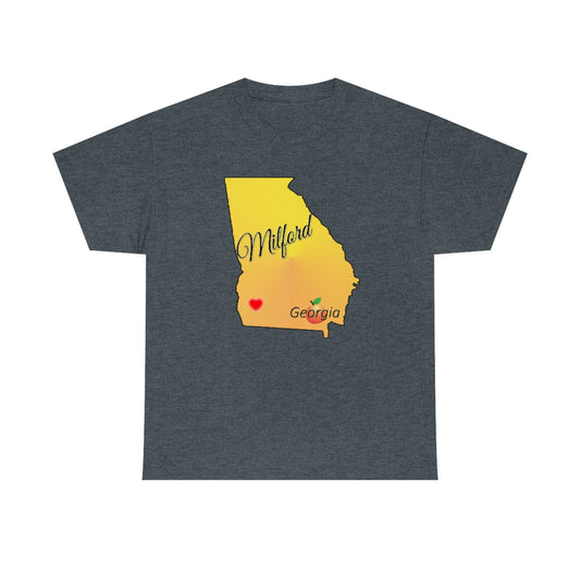 Milford Georgia Unisex Heavy Cotton Tee