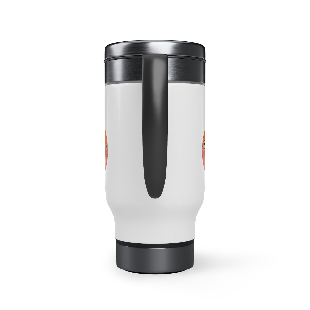 Brookhaven Georgia Stainless Steel Travel Mug with Handle, 14oz