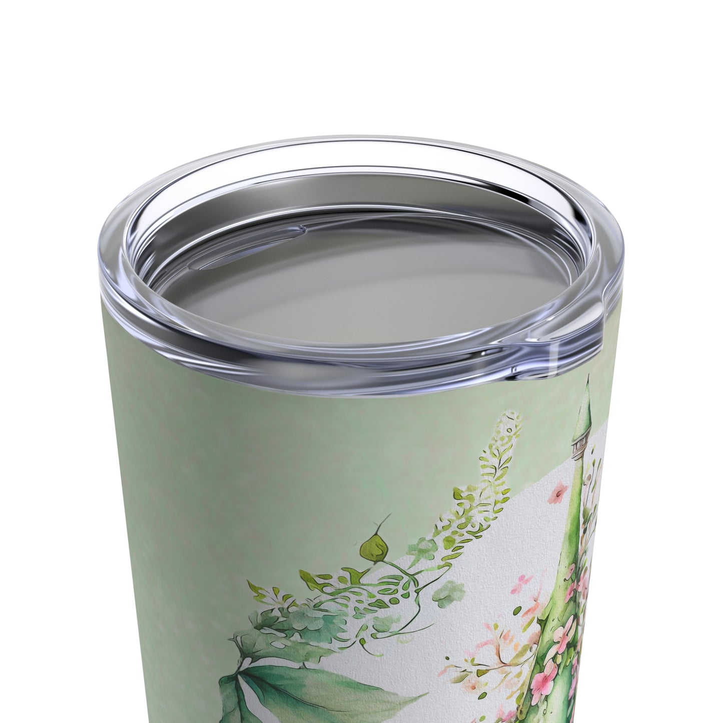 Spring Topiary Watercolor Tumbler 20oz