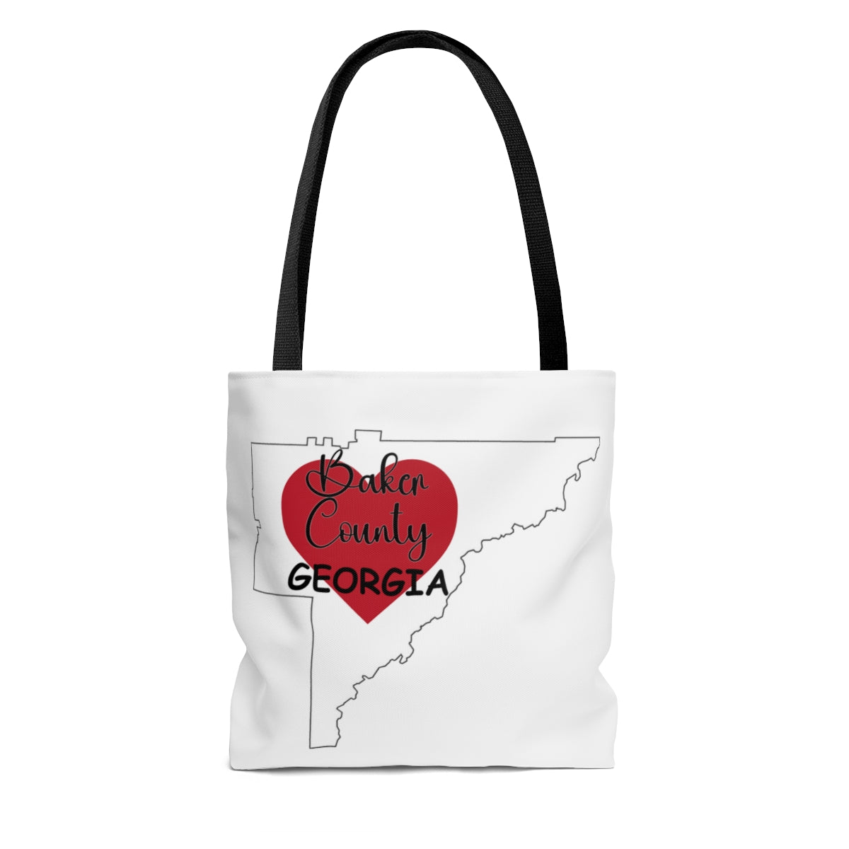 Baker County Georgia AOP Tote Bag