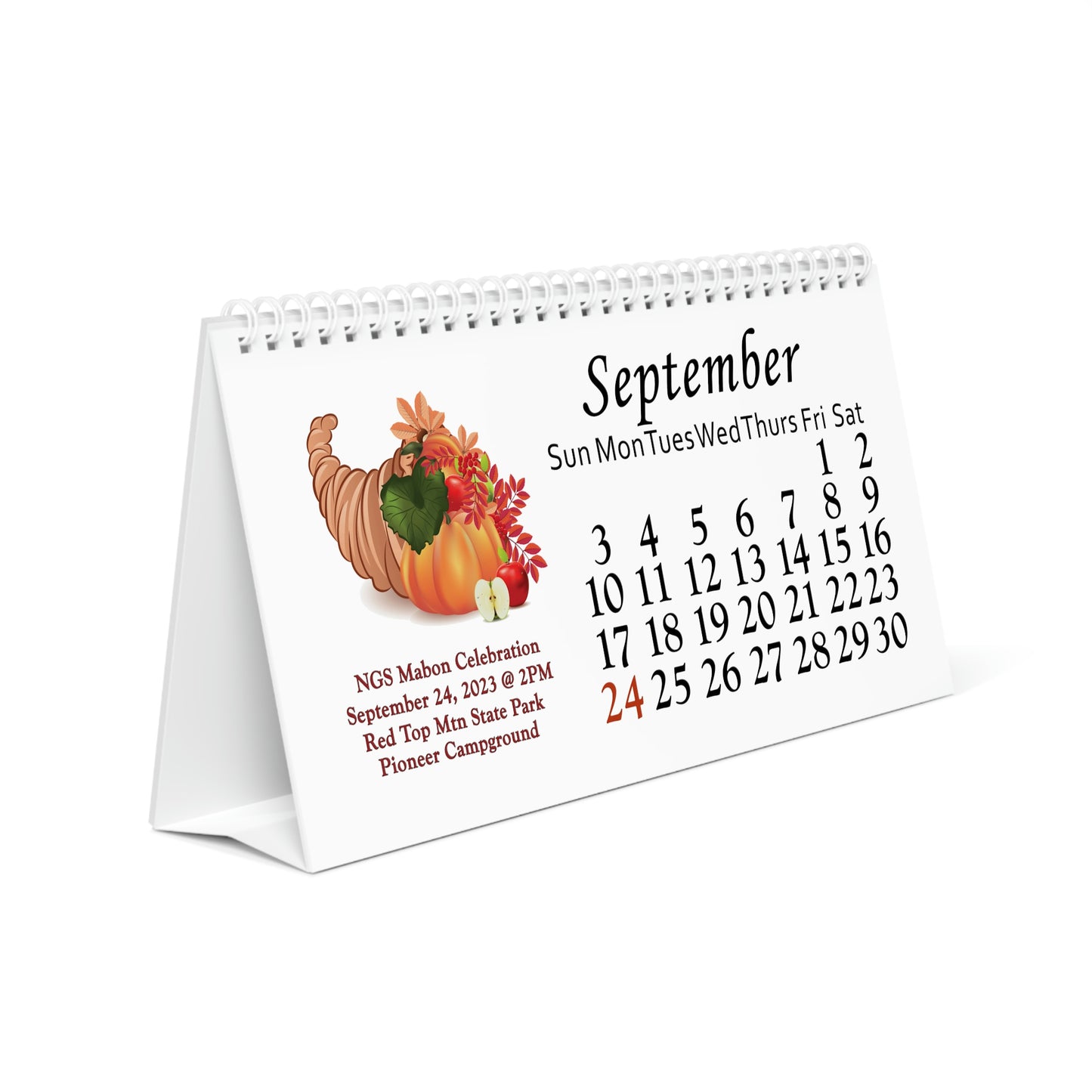 NGS 2023 Desk Calendar