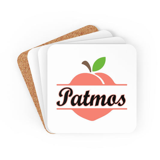 Patmos Georgia Corkwood Coaster Set