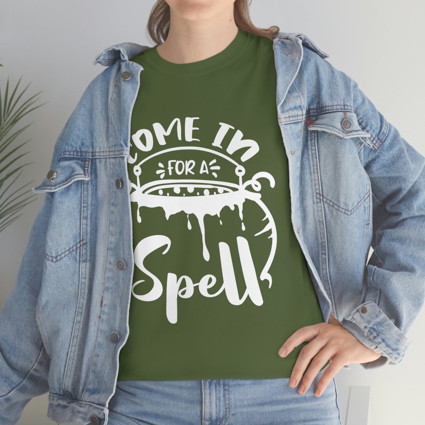 Come in for a Spell Unisex Heavy Cotton Tee