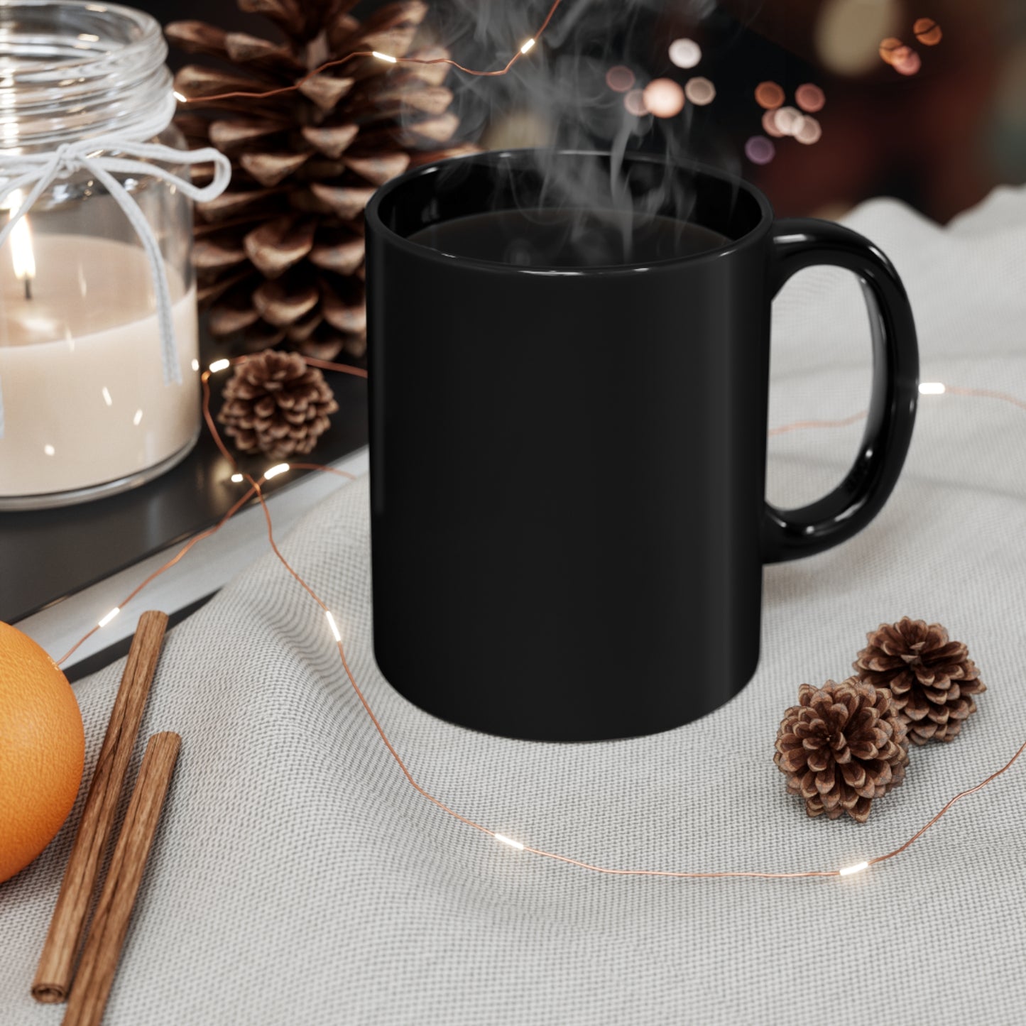 Palmetto Georgia 11oz Black Mug