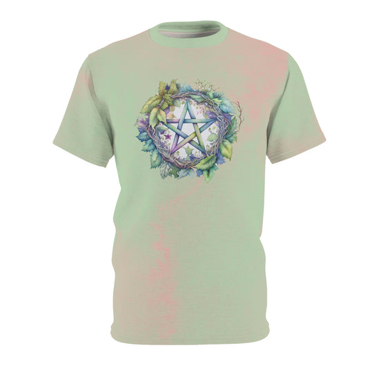 Spring Flower Pentacle Unisex T-shirt