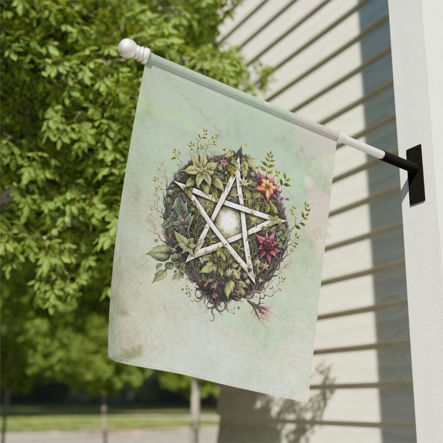 Spring Pentagram Garden & House Banner