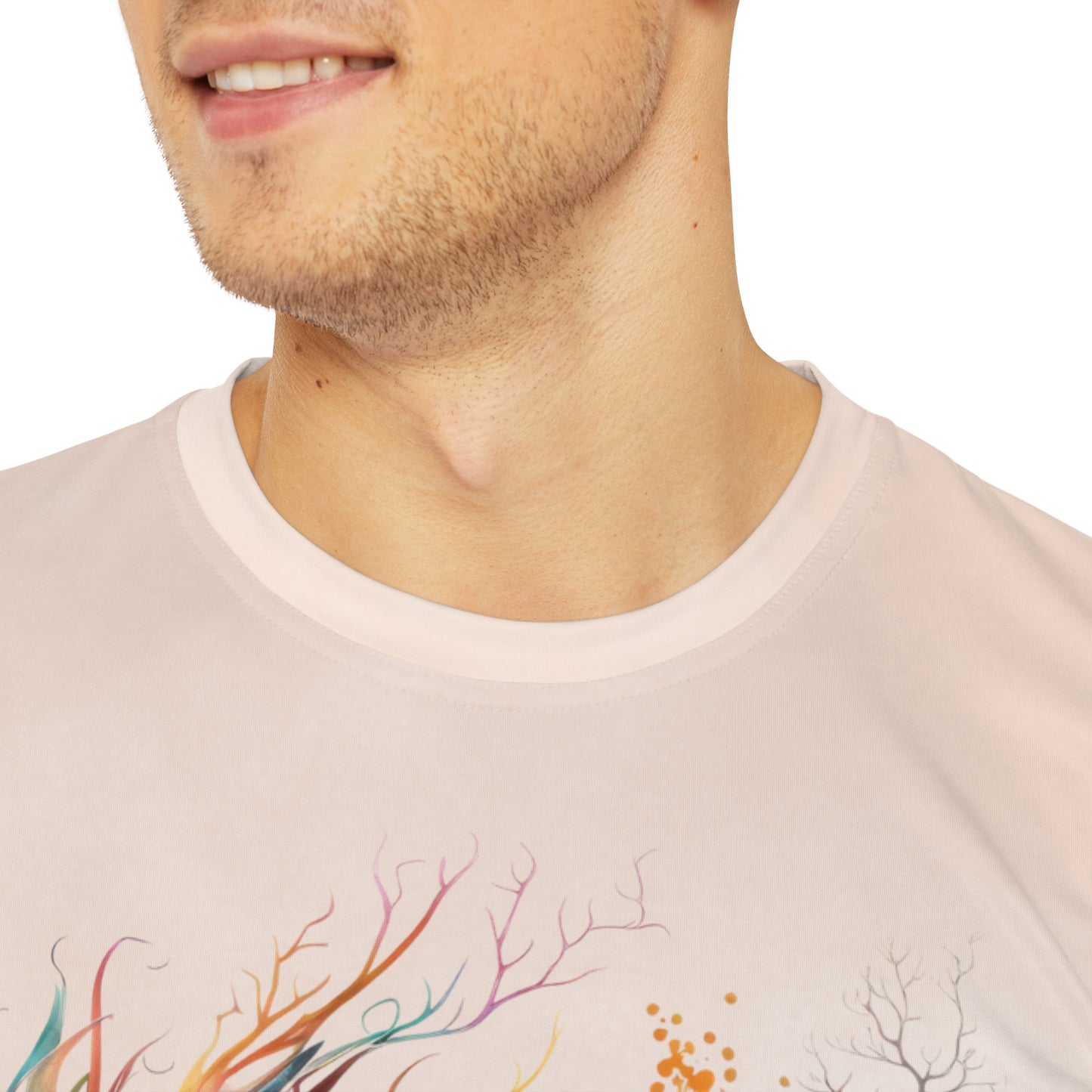 Dragon on Watercolor Background T-shirt