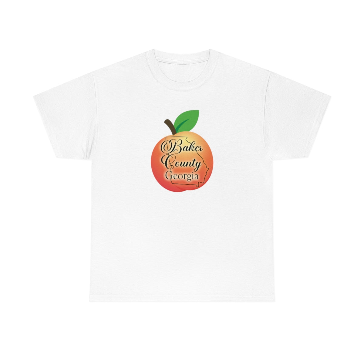 Baker County Georgia Unisex Heavy Cotton Tee