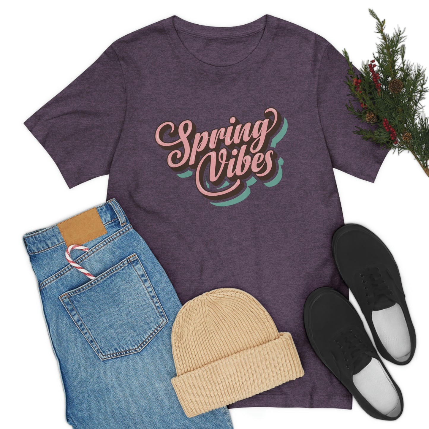 Spring Vibes Unisex Jersey Short Sleeve Tee