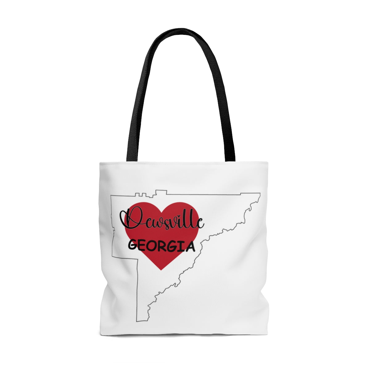 Dewsville Georgia AOP Tote Bag