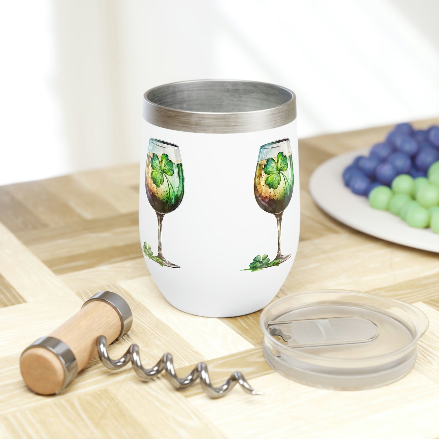 St. Patrick's Day Chill Wine Tumbler