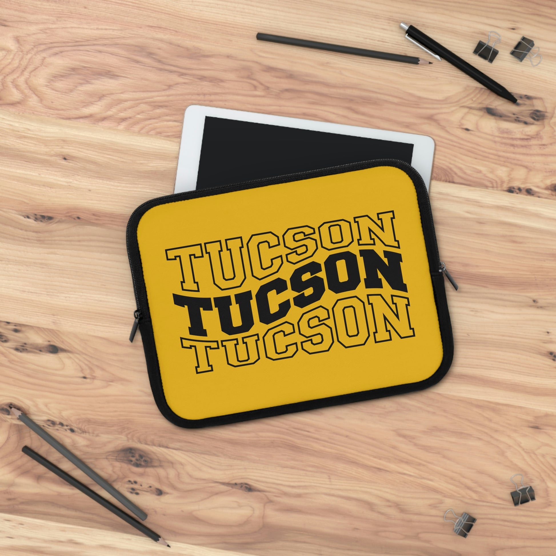 Tucson Arizona Varsity Letters Laptop Sleeve