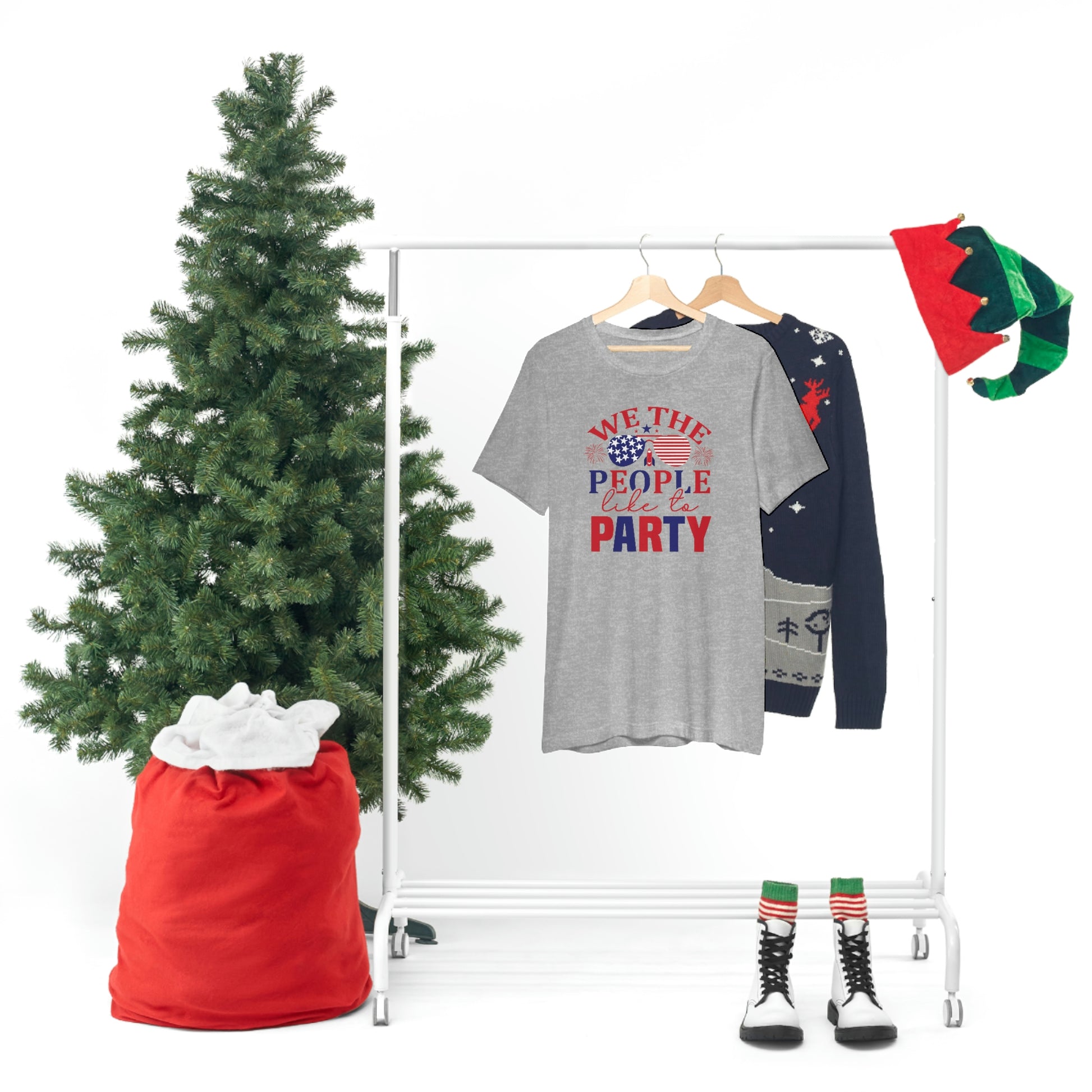 We the People Like to Party Unisex Jersey Short Sleeve Tee