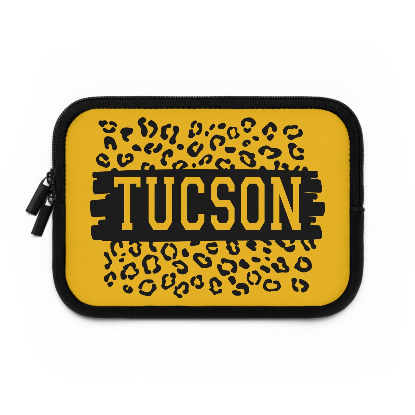 Tucson Arizona Leopard Print Background Laptop Sleeve
