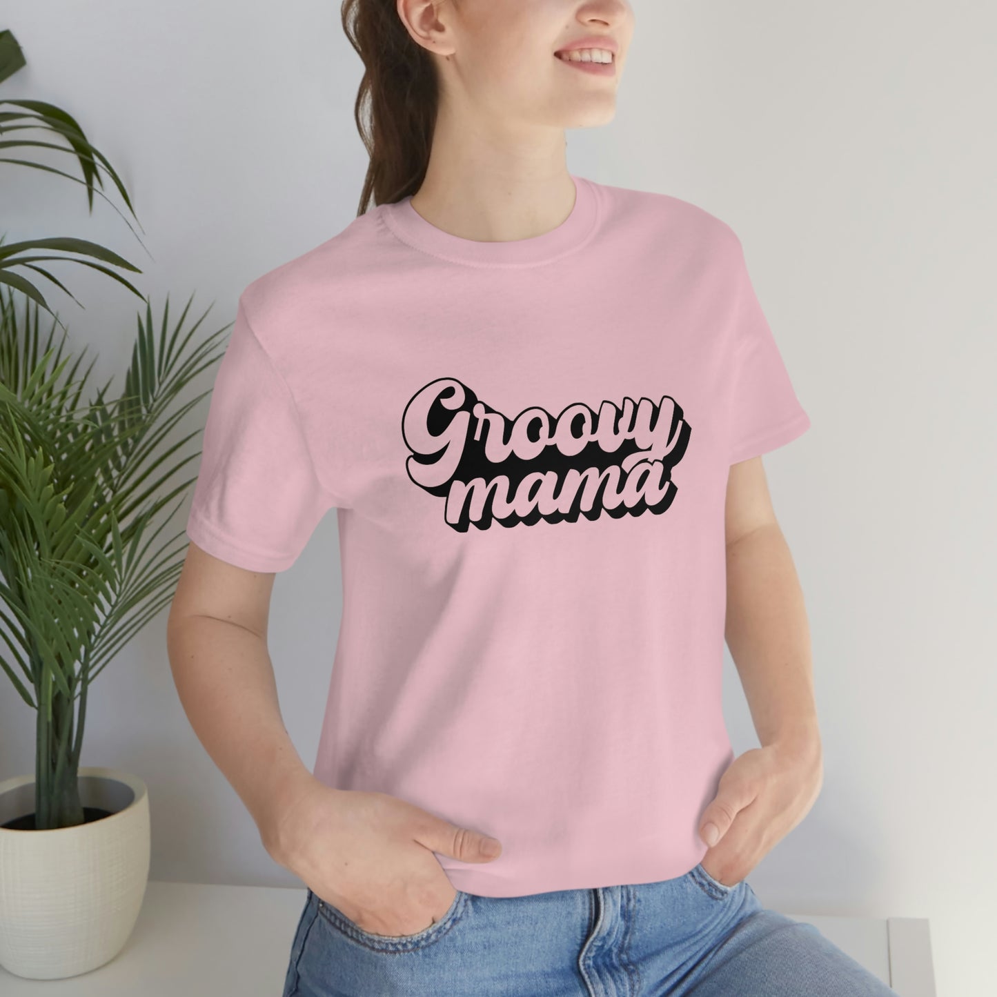 Groovy Mama Unisex Jersey Short Sleeve Tee