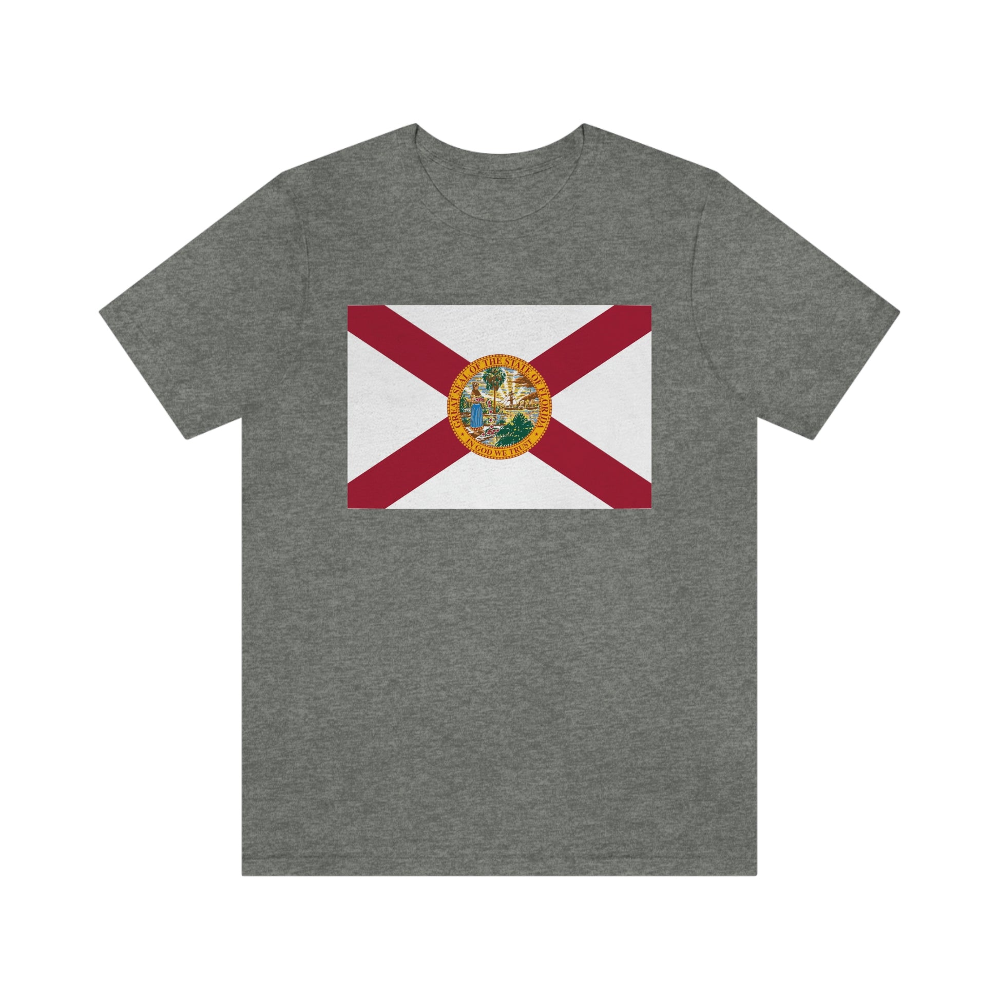 Florida Flag Unisex Jersey Short Sleeve Tee Tshirt T-shirt