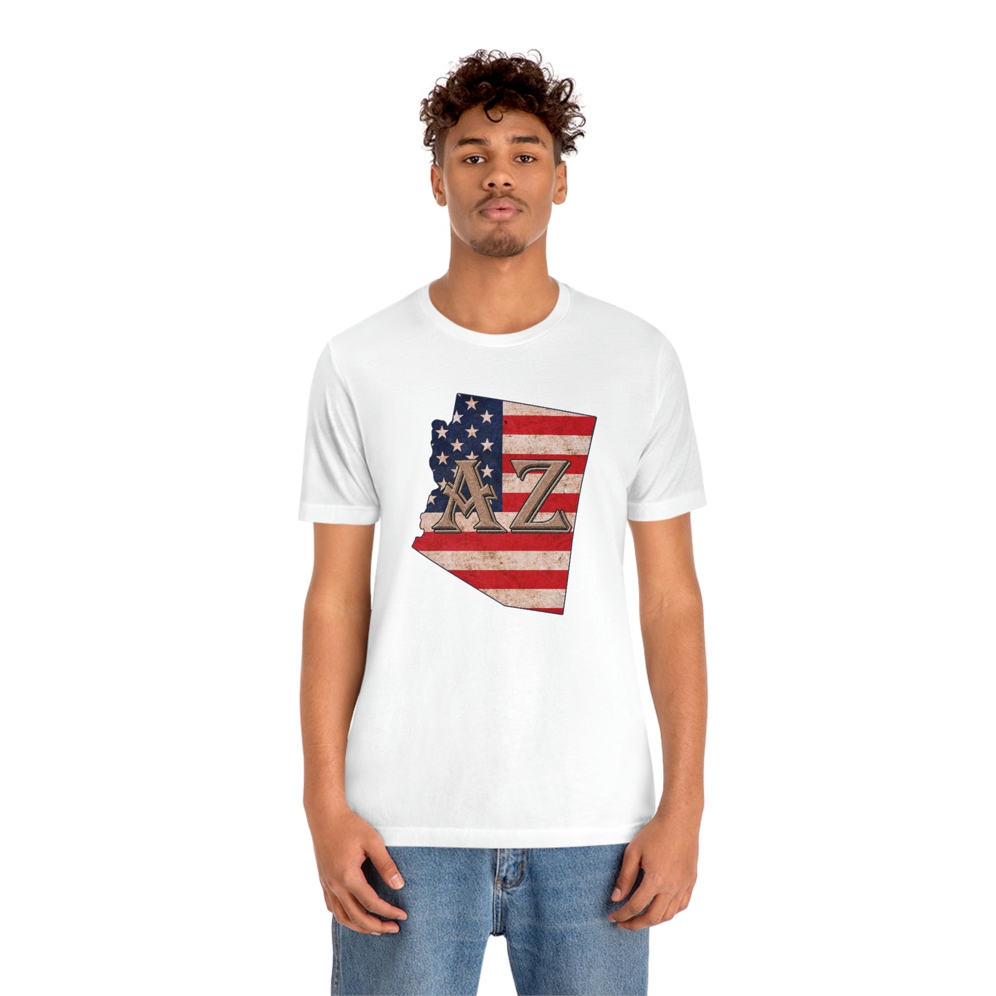 Arizona Flag AZ Unisex Jersey Short Sleeve Tee Tshirt T-shirt