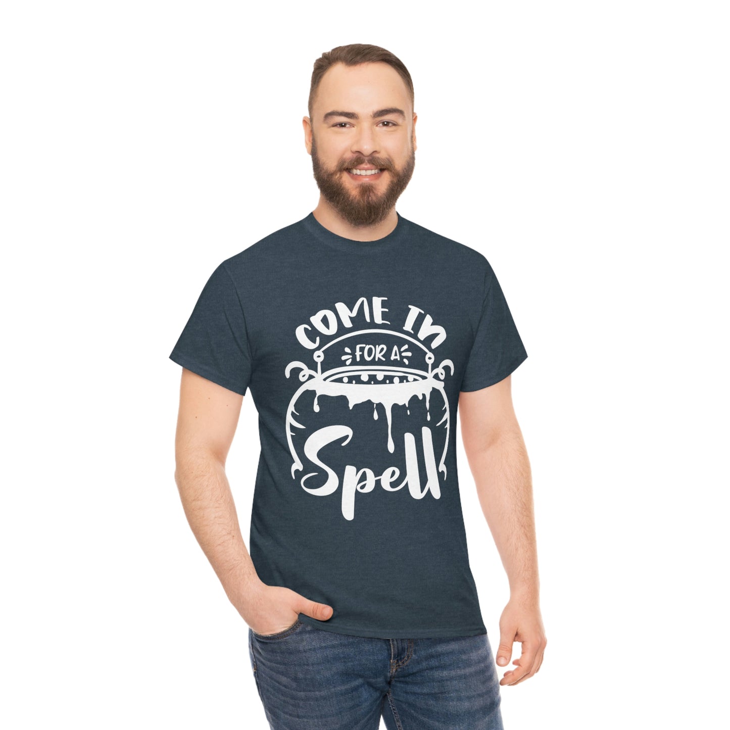 Come in for a Spell Unisex Heavy Cotton Tee
