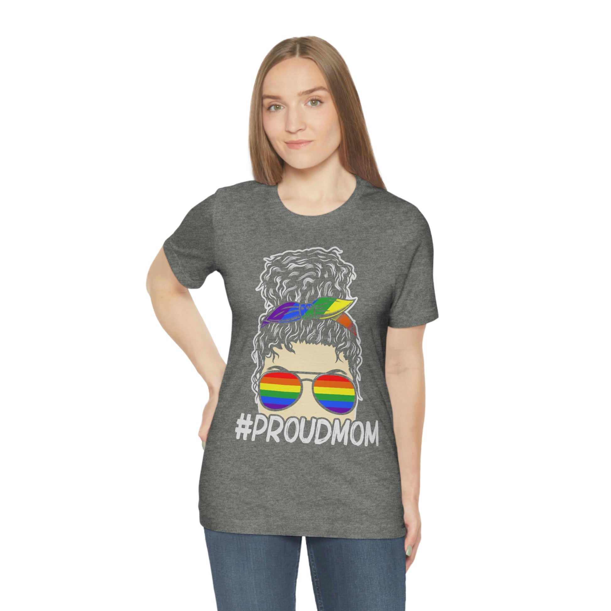 LGBTQIA Proud Mom tshirt tee t-shirt