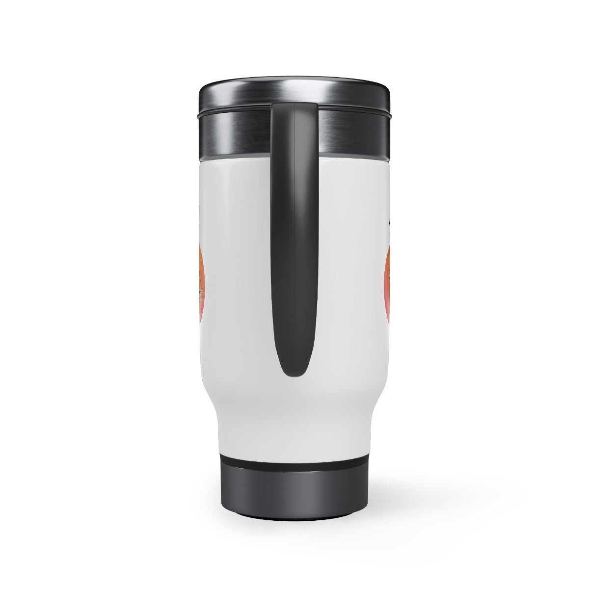 Lilly Georgia Stainless Steel Travel Mug with Handle, 14oz