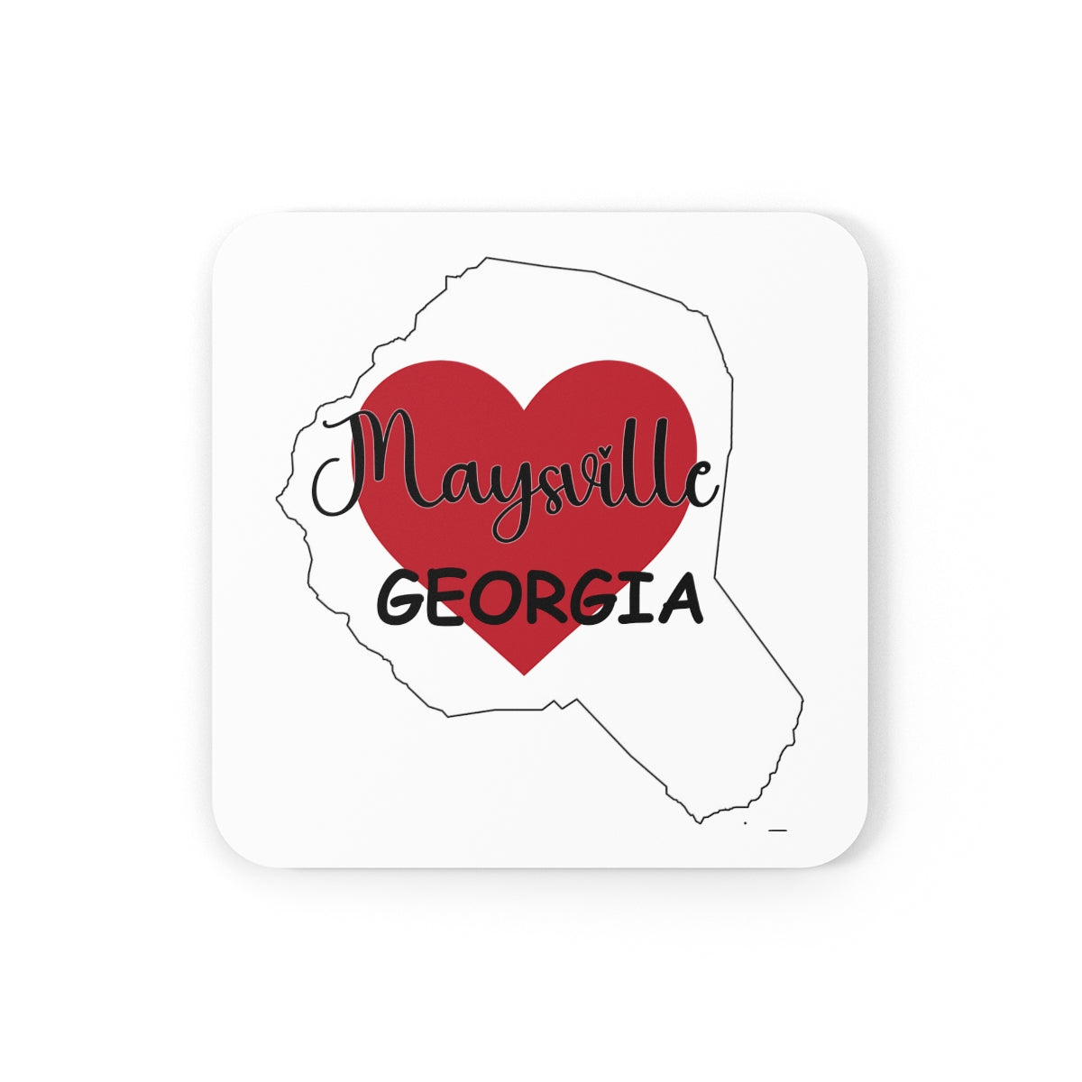 Maysville Georgia Corkwood Coaster Set