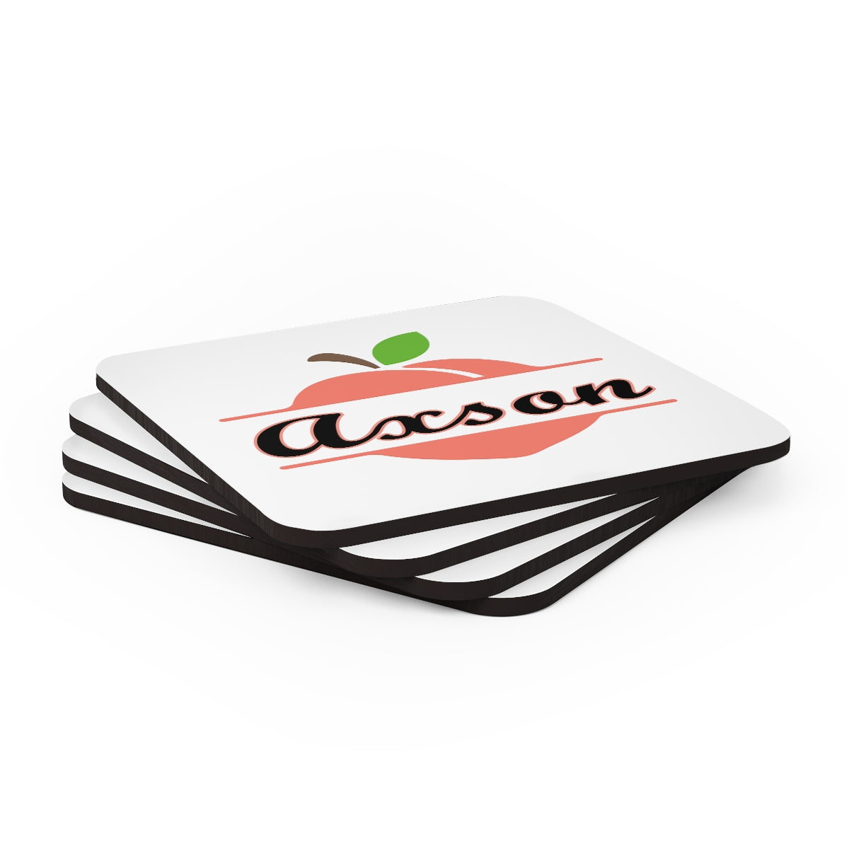 Axson Georgia Corkwood Coaster Set