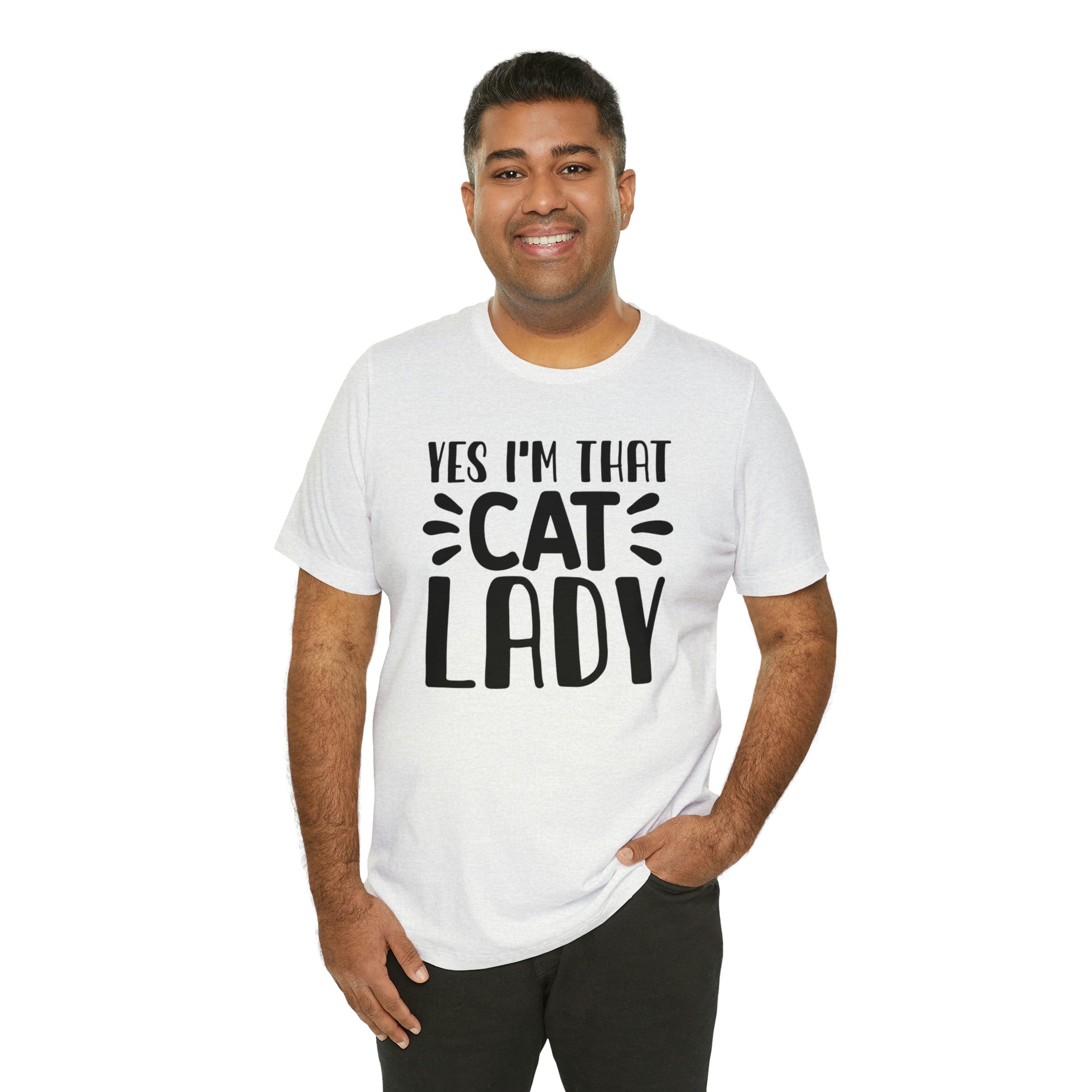 Yes I'm That Cat Lady Short Sleeve T-shirt