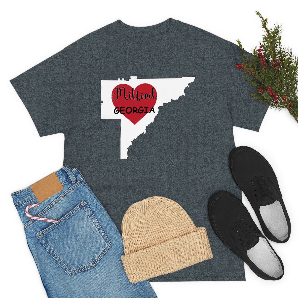 Milford Georgia Unisex Heavy Cotton Tee