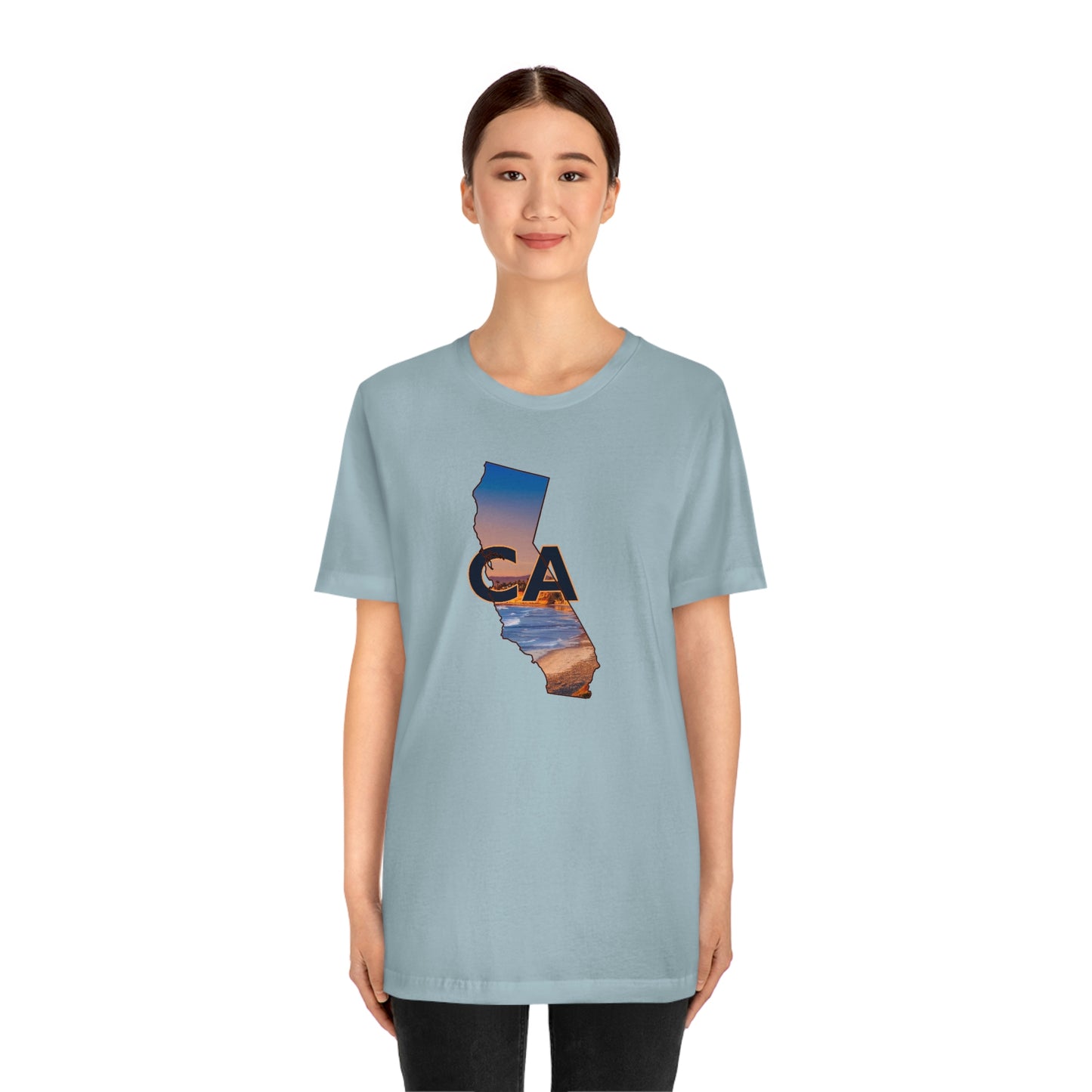 California Beach Unisex Jersey Short Sleeve Tee Tshirt T-shirt