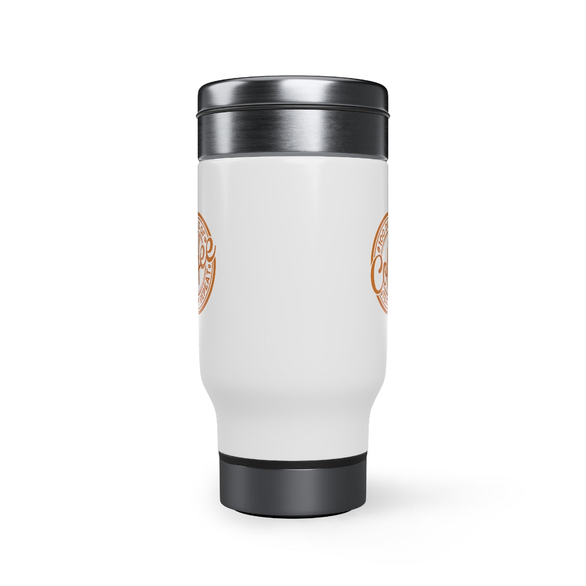 100 Days of Coffee Teach Repeat 14 oz travel mug