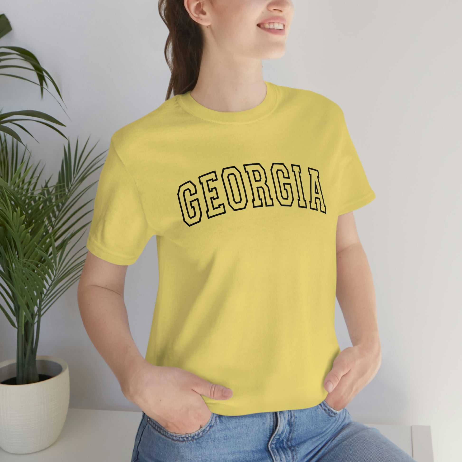 Georgia Varsity Letters Arch Short Sleeve T-shirt