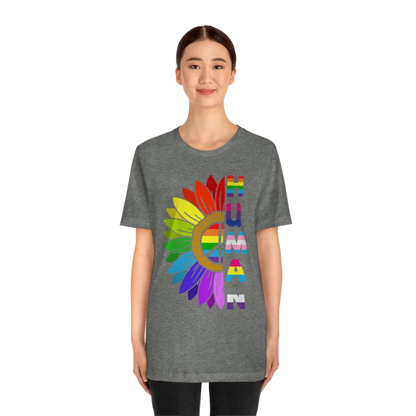 Human LGBTQIA Unisex Jersey Short Sleeve Tee