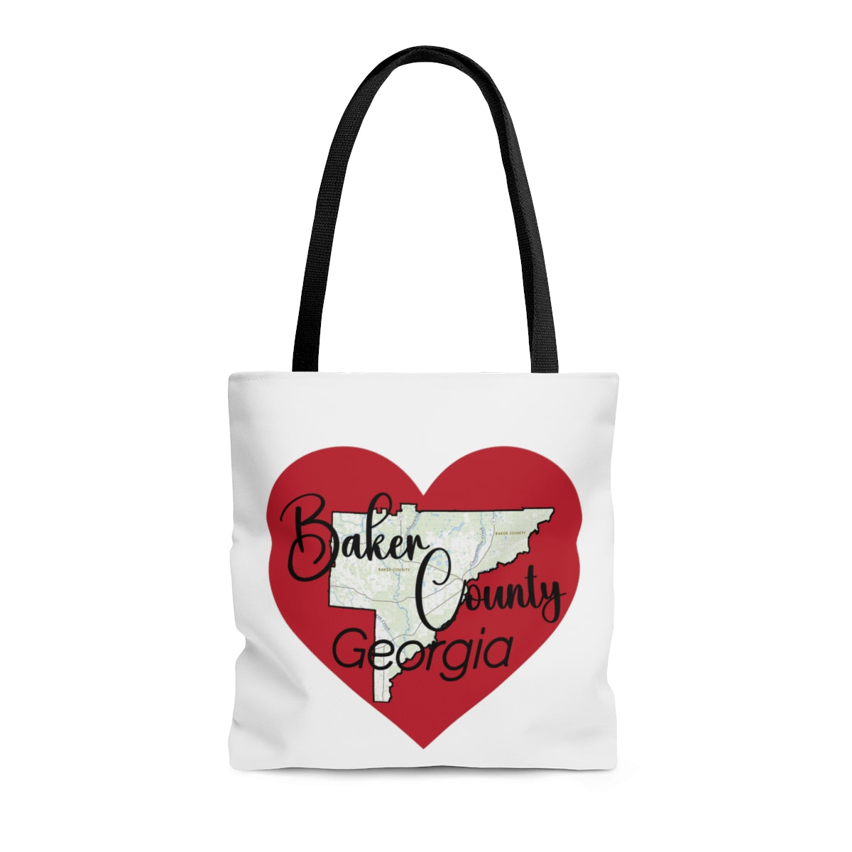 Baker County Georgia AOP Tote Bag