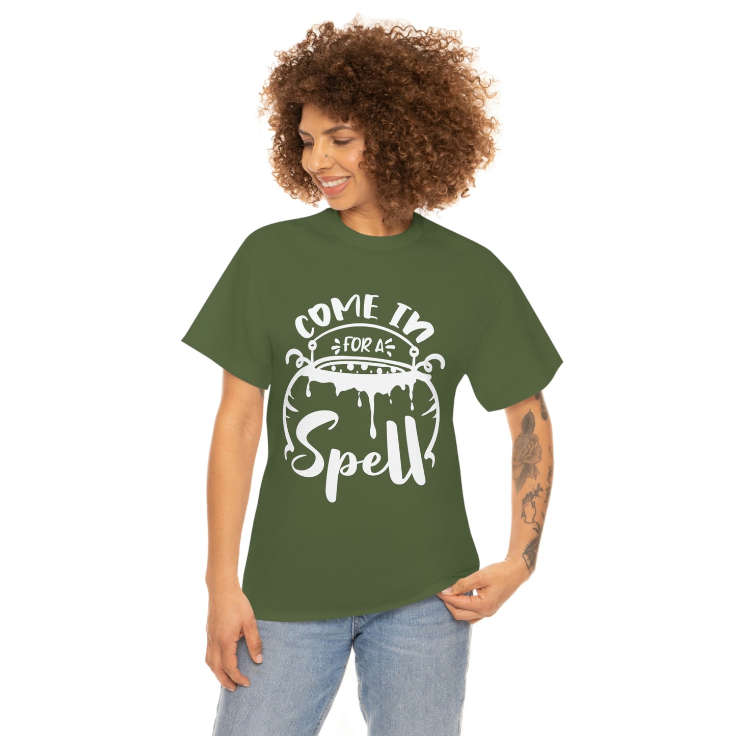 Come in for a Spell Unisex Heavy Cotton Tee