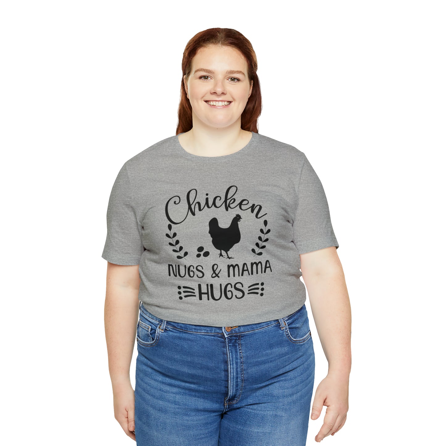 Chicken Nugs & Mama Hugs Short Sleeve T-shirt