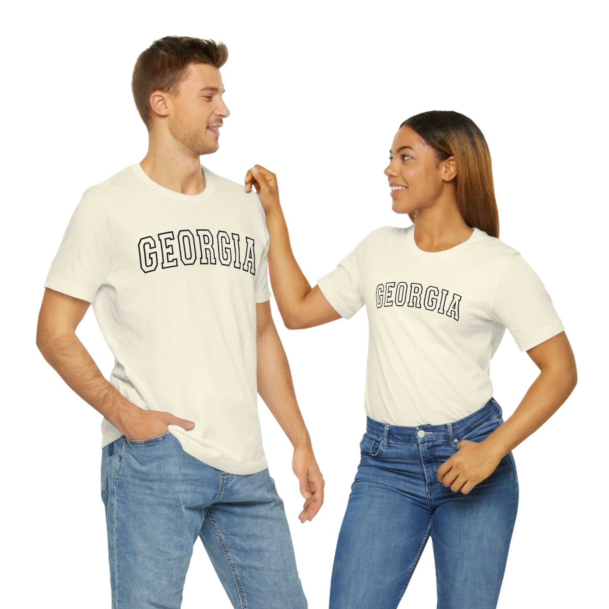 Georgia Varsity Letters Arch Short Sleeve T-shirt