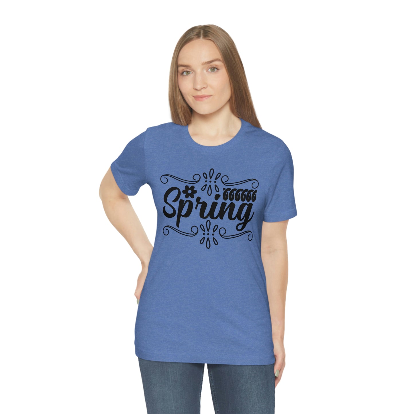 Spring with Frame Unisex Jersey Short Sleeve Tee