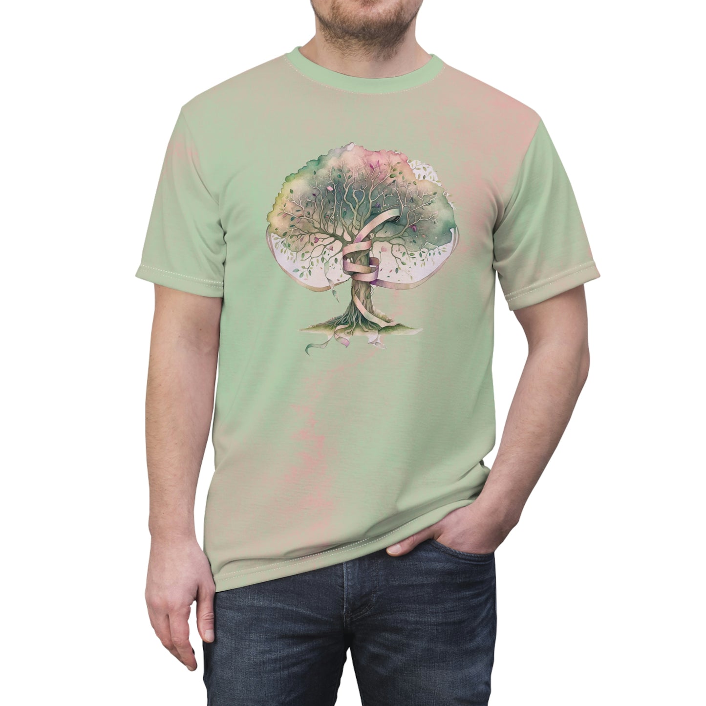 Spring Tree Ribbons Maypole Unisex T-shirt