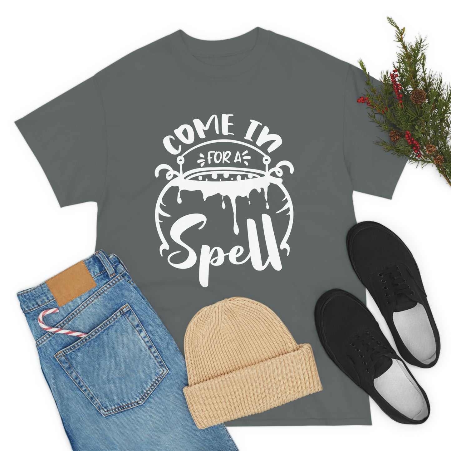 Come in for a Spell Unisex Heavy Cotton Tee