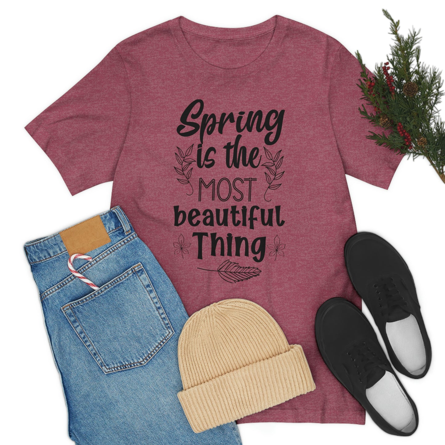Spring is the Most Beautiful Thing Unisex Jersey Short Sleeve Tee