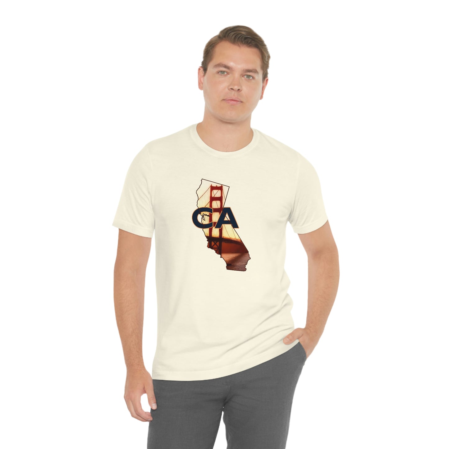 Golden Gate Bridge California Unisex Jersey Short Sleeve Tee Tshirt T-shirt
