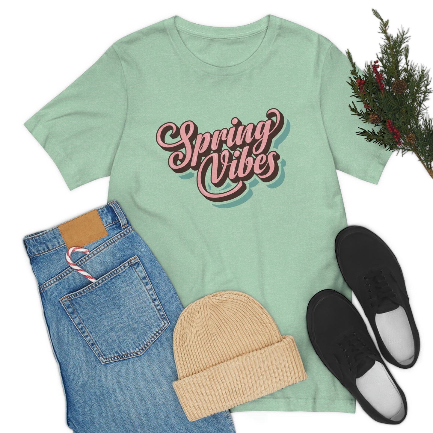 Spring Vibes Unisex Jersey Short Sleeve Tee