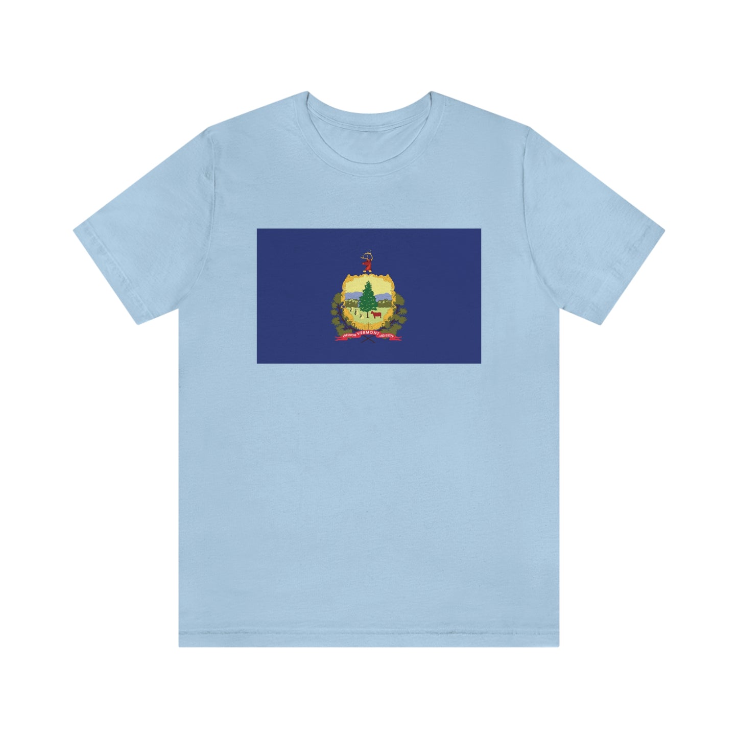 Vermont Flag Unisex Jersey Short Sleeve Tee Tshirt T-shirt